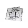 Backplate Alphacool 10268 Acrylic Aluminium Chrome Copper Nylon Black 160.8mm