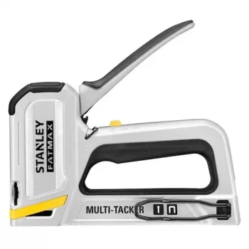 Stapler Stanley FMHT70250-0, aluminium body, black/silver/yellow, height 160 mm
