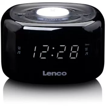 Lenco CR-12BK Radio Uhr Digital Black (CR-12)