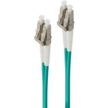 ALOGIC LCLC-0.5-OM4 Fibre Optic Cable 0,5 m LC turquoise (LCLC-0.5-OM4)