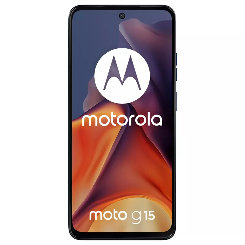 Motorola moto g15 17.1 cm (6.72 inch) Dual SIM Android 15 4G USB Type-C 8 GB 256 GB 5200 mAh Navy