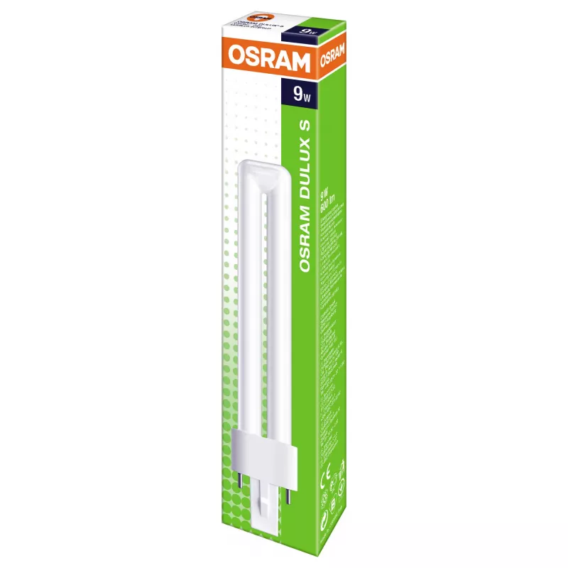 Osram DULUX S Energiesparlampe 9W/827 G23 FS1