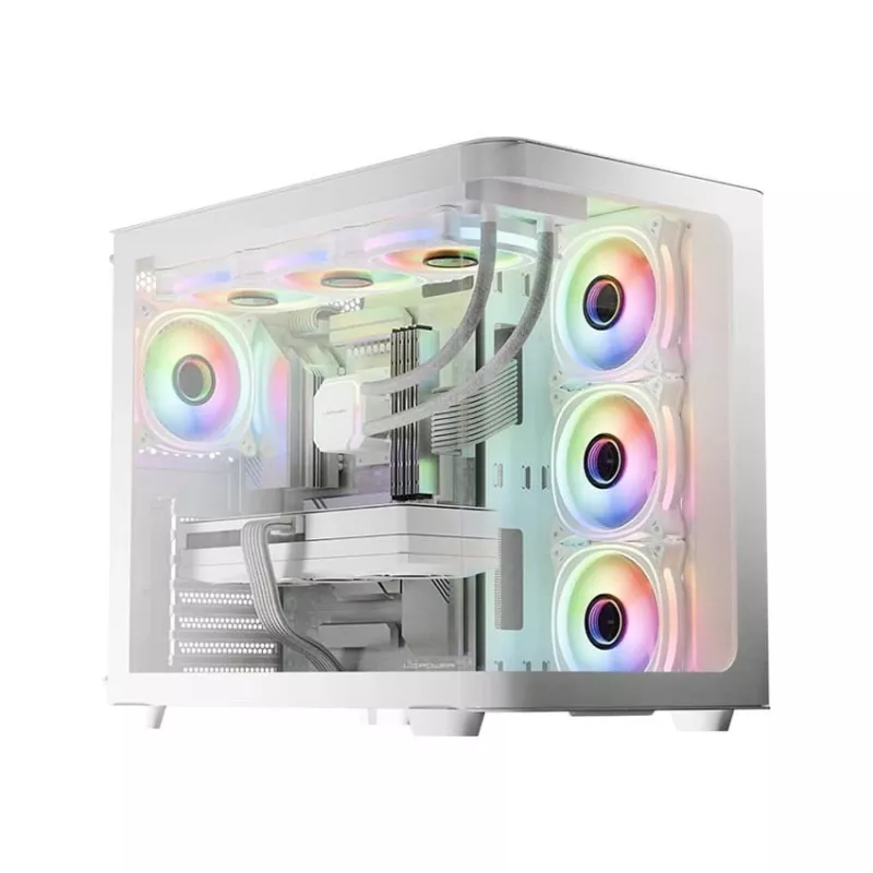 Computer case Midi LC-Power Gaming 8001W Pro-Storm Light, ATX, Black