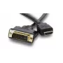 AG Neovo CB-01 1.8 m HDMI DVI-D Black