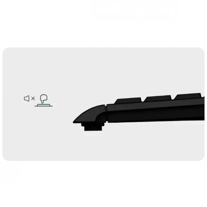 KeySonic KSK-5011ELC (DE) keyboard Home USB QWERTZ German Black