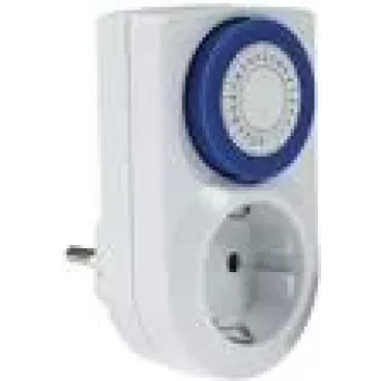 Analog Timer Switch AS Schwabe 24030 — mechanical time switch, max load 3500 W, IP20