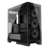 PC case MODECOM Volcano SPACE APEX ARGB Midi Tower, tempered glass, USB-C, supports ATX/microATX/Mini-ITX, GPU up to 430 mm, CPU cooler up to 180 mm