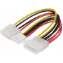 Power supply cable ShiverPeaks 13.30 cm model 78231-HQ for PC PSU connections