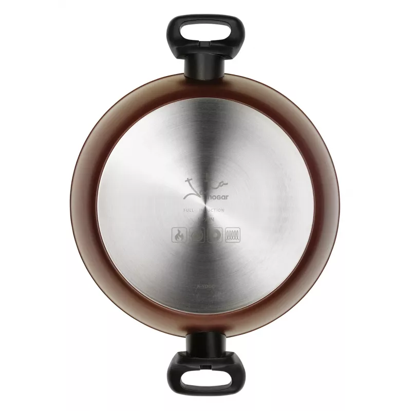 Soup pot JATA TF928 3.6 L Red Aluminium