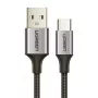 Ugreen USB-A/USB-C QC 3.0 3A 2m US288 cable (grey)