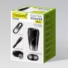 Electric shaver Maestro MR-672 USB rechargeable waterproof — travel-friendly foil razor