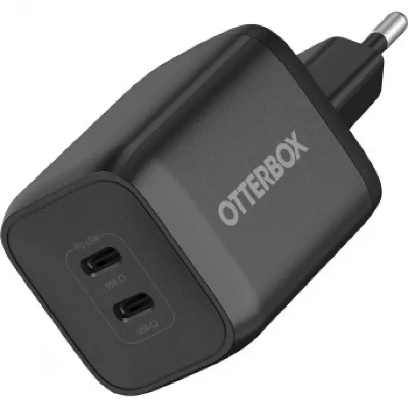 Otterbox Standard EU Wall Charger 65W - 1X USB-C 45W + 1X USB-C 20W USB-PD