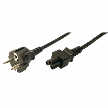 Power Cable LogiLink CP093 1.8m C5 Coupler CEE7/7