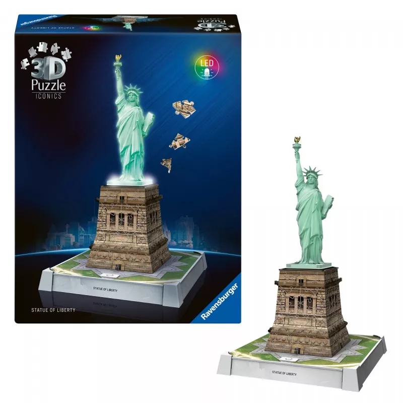 Puzzle 3D statue of liberty