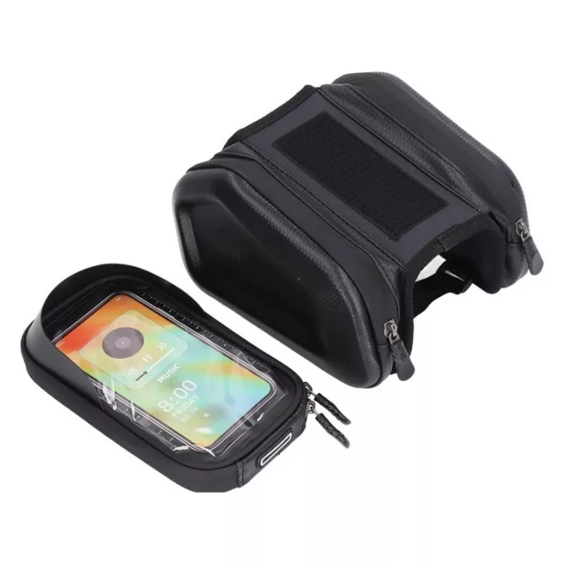 Extralink Bicycle Bag, Waterproof Frame Pannier with Phone Case