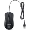 DICOTA - Mouse - right- and left-handed - Laser - 3 Buttons - Wired - USB - Black (D32011)