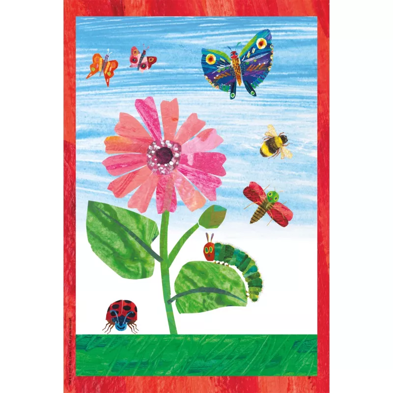 Die kleine Raupe Nimmersatt: Die Welt der kleinen Raupe Nimmersatt, Puzzle 3x 48 Pieces