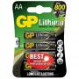 GP Batteries Lithium Primary AAA Disposable Battery Alkali (07015LF-C4)