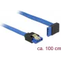 SATA cable DeLOCK 84999 1 m SATA 7-pin Black Blue