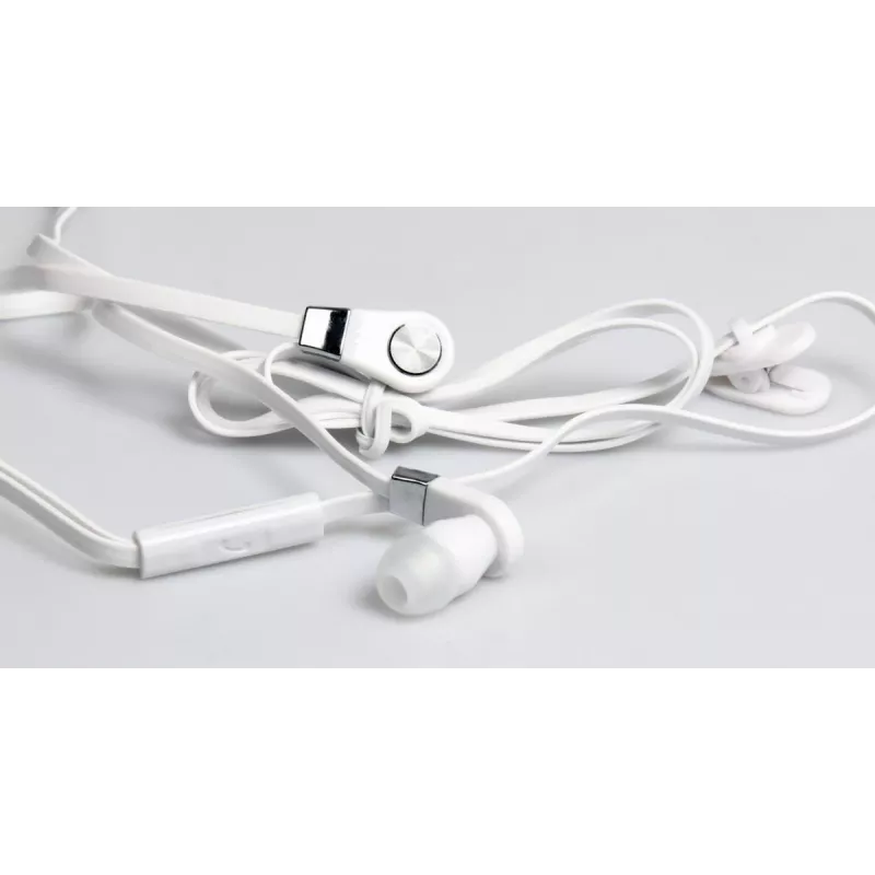 Magicsound DS-2 - Stereo Earphones With Microphone, White