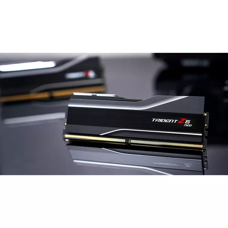 DIMM 32 GB DDR5-6000 (2x 16 GB) Dual-Kit, Arbeitsspeicher schwarz, F5-6000J3238F16GX2-TZ5N, Trident Z5 NEO, AMD EXPO