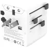 Travel adapter 20W GaN Nomad 2xUSB-C + 1xA