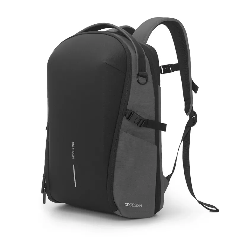 Backpack XDDESIGN Bizz Grey P705.932 — water resistant, lightweight city backpack