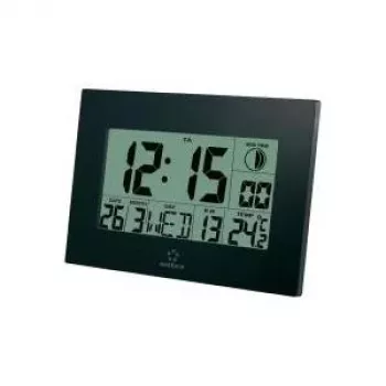 Wall clock Renkforce E0311R — rectangular 230 × 163 mm, black
