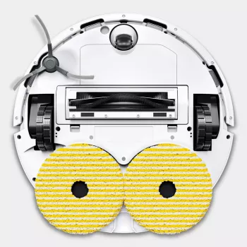 Mop pad set for KARCHER RVM 4 (2.269-130.0) Yellow, White