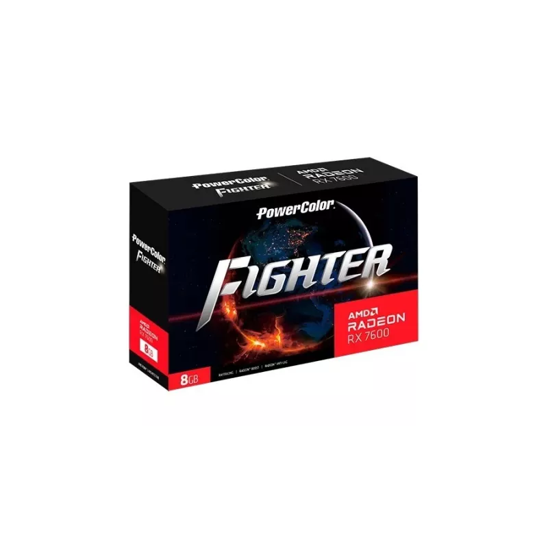 PowerColor Fighter Radeon RX 7600 8GB Graphics Card