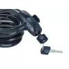 12 mm steel keyed bicycle cable - YCK0/12/200/2 Black