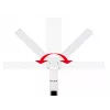 LB-24 LED desk lamp with clock