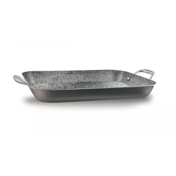 Cast Iron Steak Griller Pensofal Invictum Professional 35x26 cm, Ribbed Grill Pan
