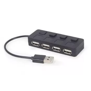 USB 2.0 interface hub Gembird UHB-U2P4-05 with 4 USB ports