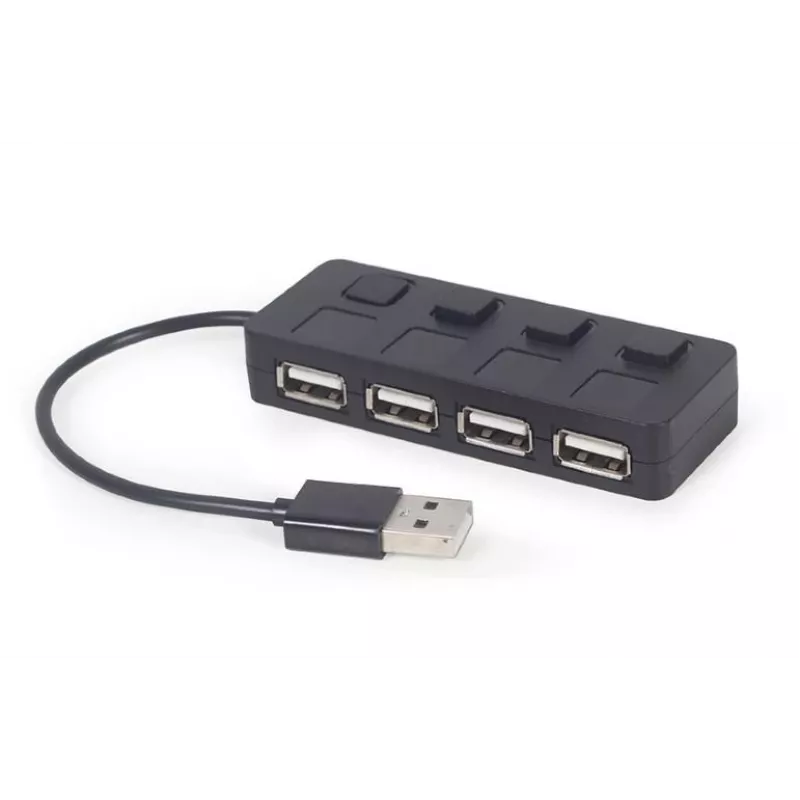 USB 2.0 interface hub Gembird UHB-U2P4-05 with 4 USB ports
