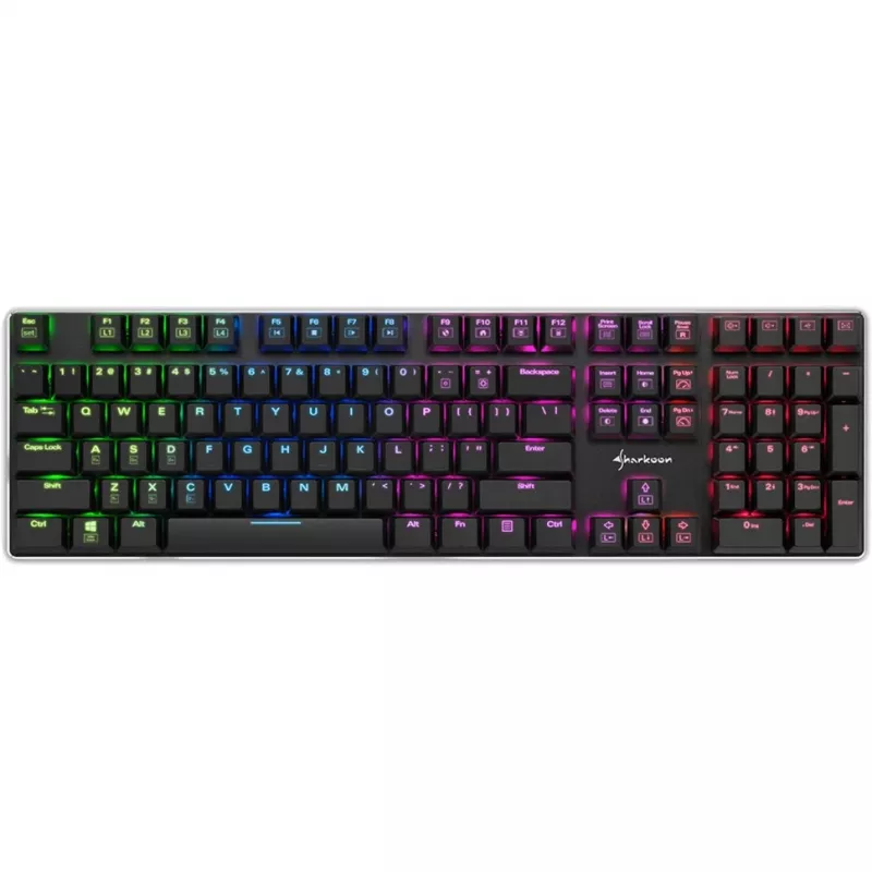 PureWriter RGB, Gaming Keyboard black, FR-Layout, Kailh Choc Low Profile Blue