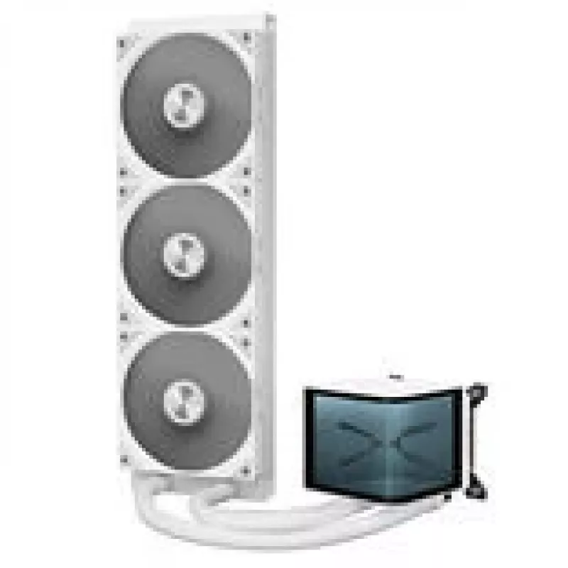 TRYX PANORAMA 360 AiO Liquid Cooler, white