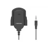 Clip-on microphone NATEC NMI-1352, wired 3.5 mm, sensitivity -58 dB, 50–16000 Hz, 1.8 m cable, 20 g