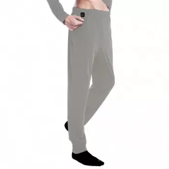 Long underpants Glovii GP1GM Grey Male Adult 6% elastane 94% polyester