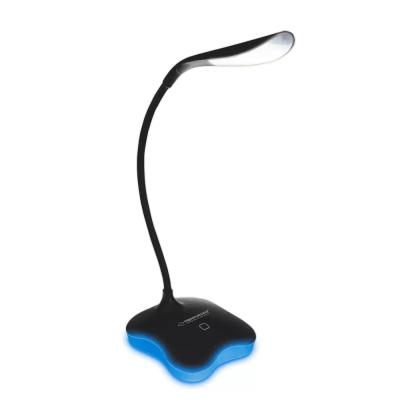 Esperanza ELD105K Mimosa LED desk lamp, 3 W, black