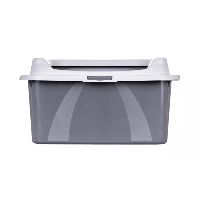 Litter box DIAMENTIQ Bonita grey plastic 571×392×209 mm, 1 kg