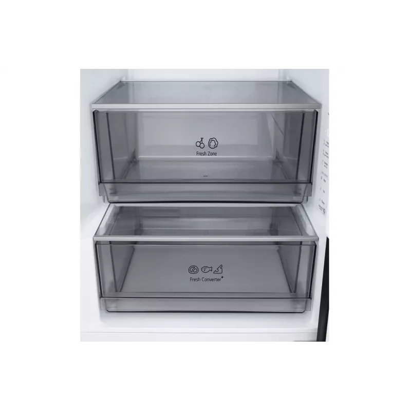 LG GBBSJ1CCEP fridge-freezer Freestanding 333 L Black