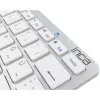 Wireless Keyboard Inca IBK-569BT Bluetooth 78 Keys Metallic Silver