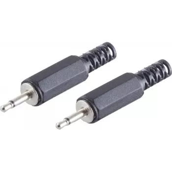 Wire Connector ShiverPeaks BS51300-2 2.5 mm Black Male 2 pcs