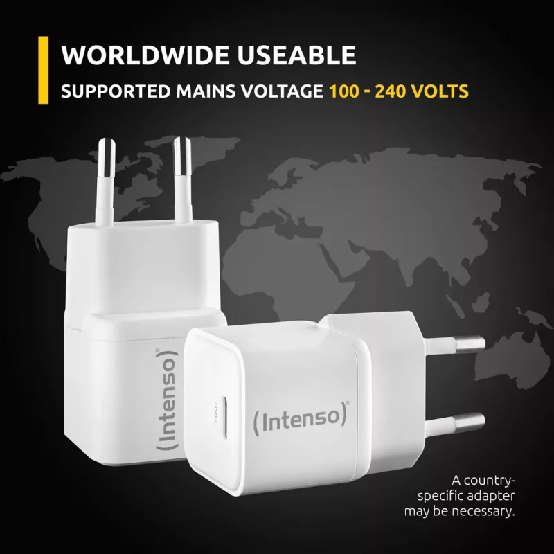 Mobile Device Charger Intenso 7803032 AC Fast Charging White