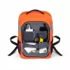 DICOTA P20471-18 Rucksack Black Grey Orange Recycled PET
