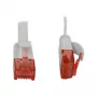 Patch cable RJ45 - CAT6 250Mhz - 3m white - UTP(U/UTP) - PVC - flat - Synergy 21 -
