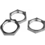 Lock nut Lapp M32 brass, chrome finish, diameter 4.15 cm — pack of 50