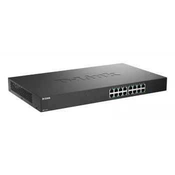D-Link 16-Port 2.5G Multi-Gigabit Unmanaged Switch, Unmanaged, L2+, 2.5G Ethernet (100/1000/2500)