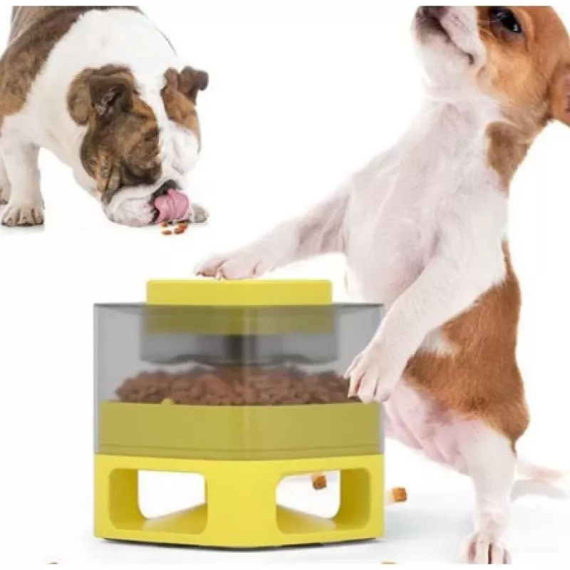 Doggy Village MT7130Y Pet Auto-Buffet yellow